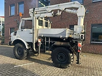 Mercedes unimog met atlas kraan - afbeelding 10 van  40