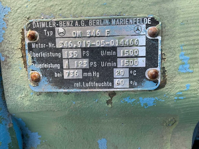Mercedes/van kaick 100kva dieselaggregaat - afbeelding 7 van  15
