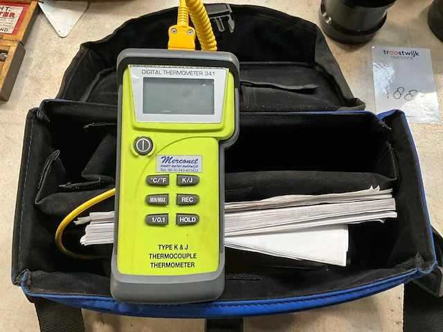 Merconed k&j digitale thermometer - afbeelding 2 van  2