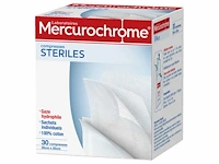 Mercurochrome sterile compresses - 78 stuks - afbeelding 1 van  4