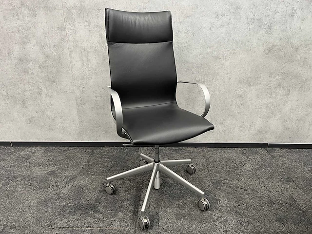Mercury - design bureaustoel - leder - afbeelding 4 van  13