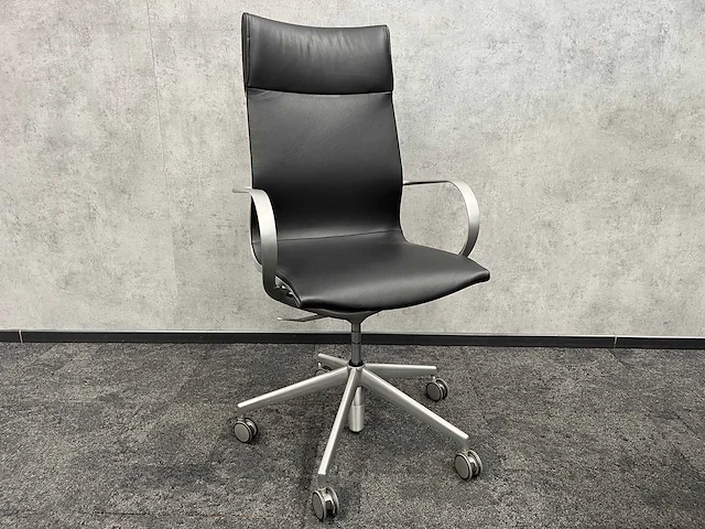 Mercury - design bureaustoel - leder - afbeelding 1 van  13