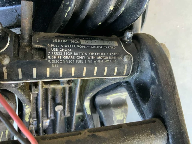 Mercury 9.8 buitenboordmotor - afbeelding 5 van  5