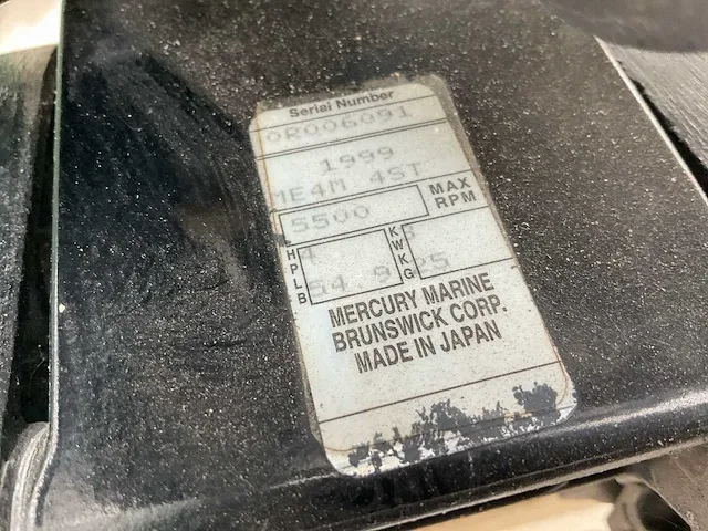 Mercury me4m buitenboordmotor - afbeelding 5 van  13