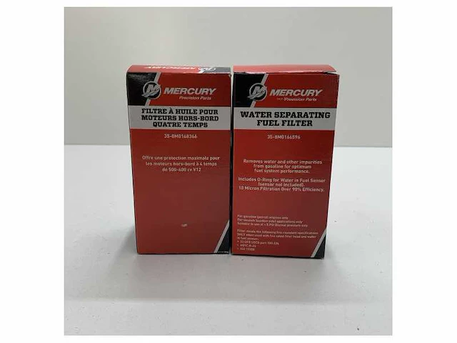 Mercury v12 600 hp outboard 200 hours service kit - 8m0179987 - afbeelding 2 van  7