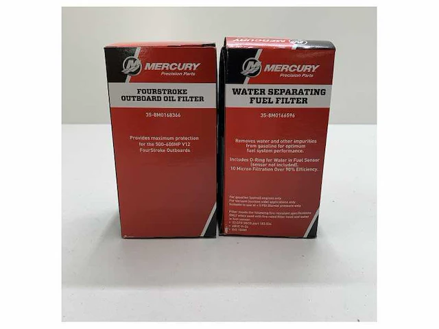 Mercury v12 600 hp outboard 200 hours service kit - 8m0179987 - afbeelding 4 van  7
