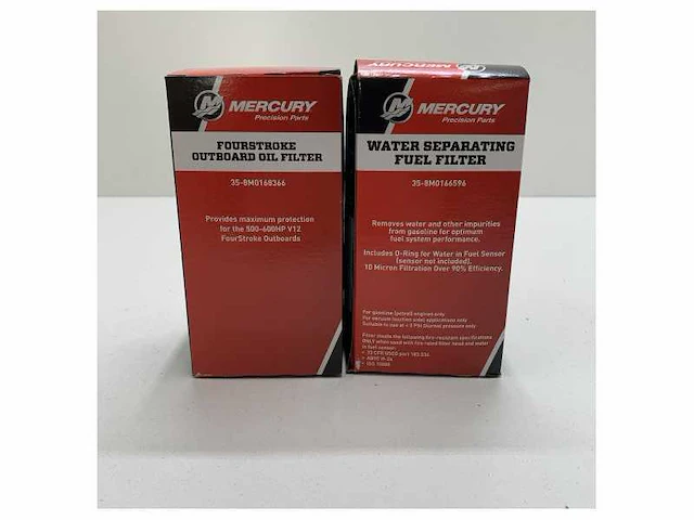 Mercury v12 600 hp outboard 200 hours service kit - 8m0179987 - afbeelding 5 van  7