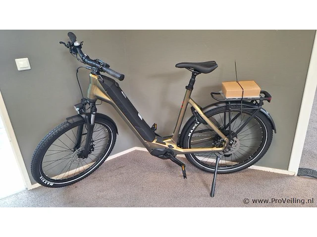 Merida elektrische damesfiets | model e-spresso cc 575 | kleur sparkling gold black | maat xl - afbeelding 6 van  13