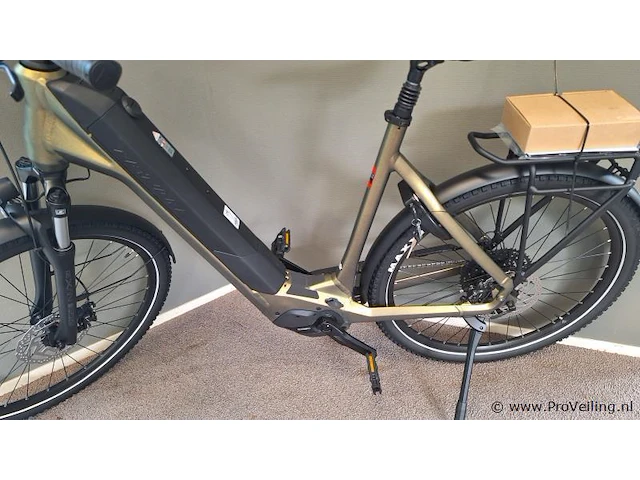 Merida elektrische damesfiets | model e-spresso cc 575 | kleur sparkling gold black | maat xl - afbeelding 8 van  13