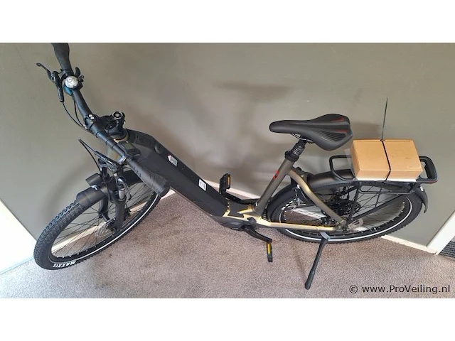 Merida elektrische damesfiets | model e-spresso cc 575 | kleur sparkling gold black | maat xl - afbeelding 9 van  13