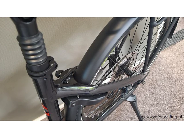 Merida elektrische damesfiets | model efloat city 600 | kleur shiny black | maat m (48 cm) - afbeelding 5 van  17
