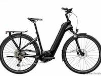 Merida elektrische damesfiets | model efloat city 600 | kleur shiny black | maat m (48 cm) - afbeelding 1 van  17