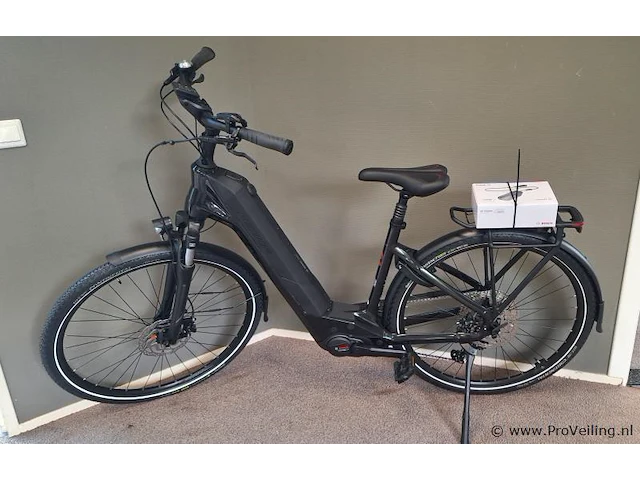 Merida elektrische damesfiets | model efloat city 600 | kleur shiny black | maat m (48 cm) - afbeelding 11 van  17