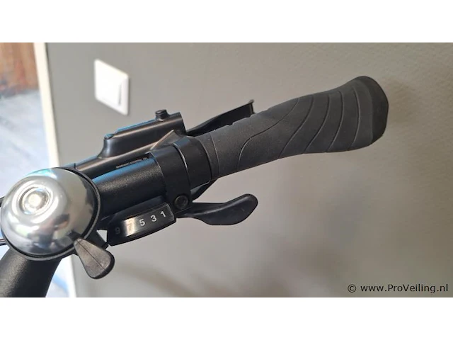 Merida elektrische damesfiets | model espresso tour 400 | kleur silk blue black | maat l (55 cm) - afbeelding 3 van  17