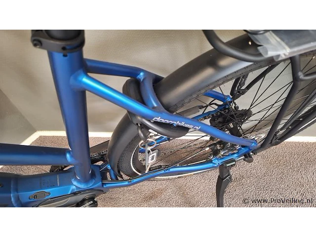 Merida elektrische damesfiets | model espresso tour 400 | kleur silk blue black | maat l (55 cm) - afbeelding 4 van  17