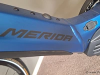Merida elektrische damesfiets | model espresso tour 400 | kleur silk blue black | maat l (55 cm) - afbeelding 8 van  17