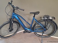 Merida elektrische damesfiets | model espresso tour 400 | kleur silk blue black | maat l (55 cm) - afbeelding 11 van  17