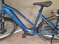 Merida elektrische damesfiets | model espresso tour 400 | kleur silk blue black | maat l (55 cm) - afbeelding 12 van  17