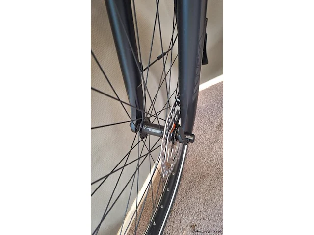 Merida elektrische damesfiets | model espresso tour 400 | kleur silk blue black | maat l (55 cm) - afbeelding 13 van  17