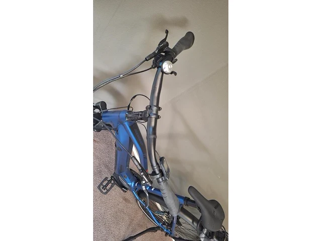 Merida elektrische damesfiets | model espresso tour 400 | kleur silk blue black | maat l (55 cm) - afbeelding 15 van  17