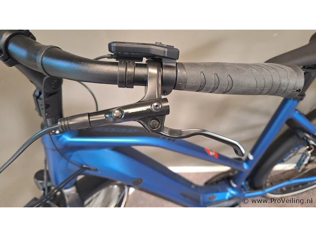 Merida elektrische damesfiets | model espresso tour 400 | kleur silk blue black | maat l (55 cm) - afbeelding 16 van  17