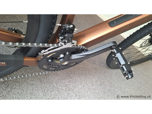 Merida gravelbike| model silex 4000 | kleur matt bronze metalgold black | maat xl - afbeelding 5 van  15