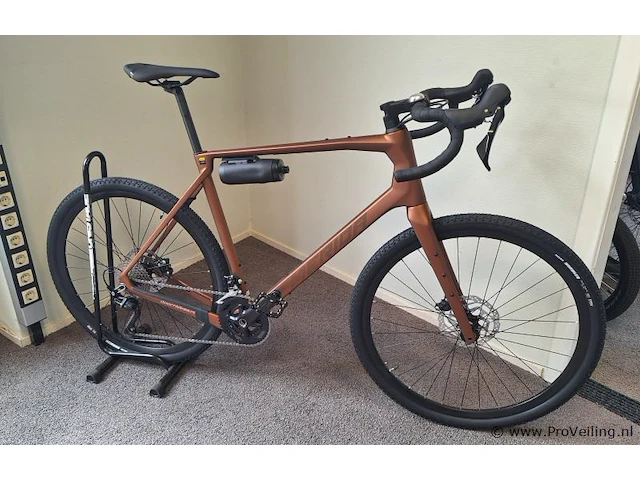 Merida gravelbike| model silex 4000 | kleur matt bronze metalgold black | maat xl - afbeelding 8 van  15
