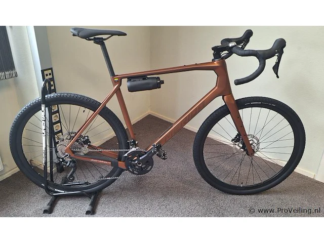 Merida gravelbike| model silex 4000 | kleur matt bronze metalgold black | maat xl - afbeelding 9 van  15