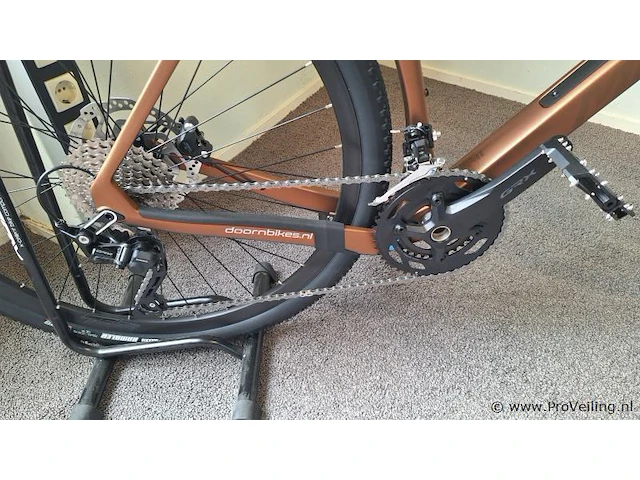 Merida gravelbike| model silex 4000 | kleur matt bronze metalgold black | maat xl - afbeelding 10 van  15