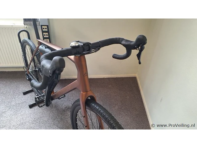 Merida gravelbike| model silex 4000 | kleur matt bronze metalgold black | maat xl - afbeelding 14 van  15