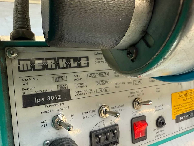Merkle d301/60-750 randbewerkingsmachine - afbeelding 2 van  6