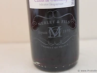 Merlet créme de cassis likeur - 20 cl - winkelverkoopprijs € 11.50 - afbeelding 2 van  3