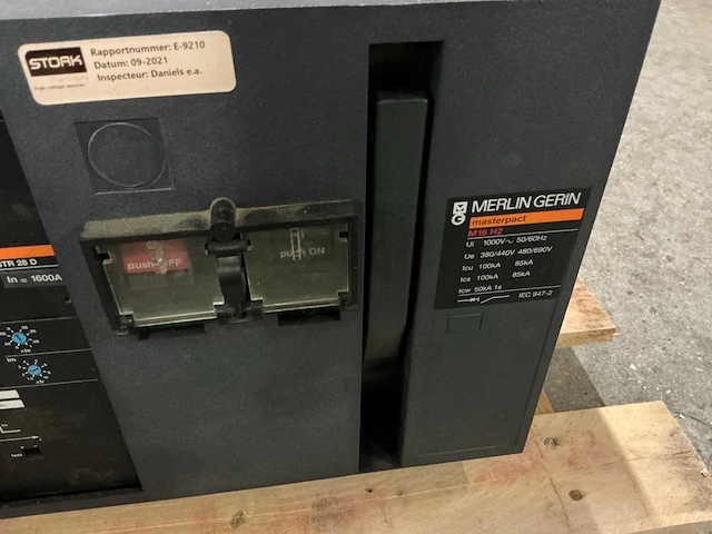 Merlin gerin m06 h2 / m16 h2 circuit breaker (2x) - afbeelding 5 van  5