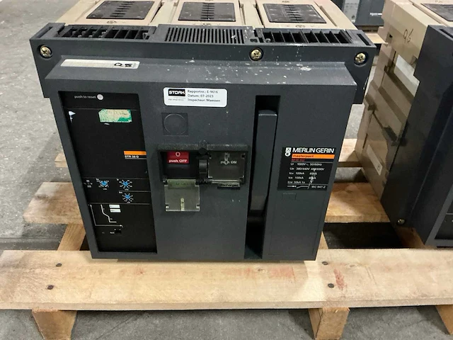 Merlin gerin m16 h2 circuit breaker (2x) - afbeelding 3 van  5
