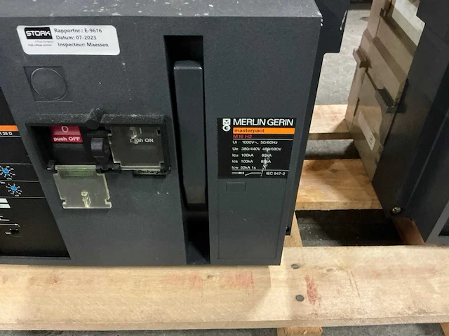 Merlin gerin m16 h2 circuit breaker (2x) - afbeelding 4 van  5