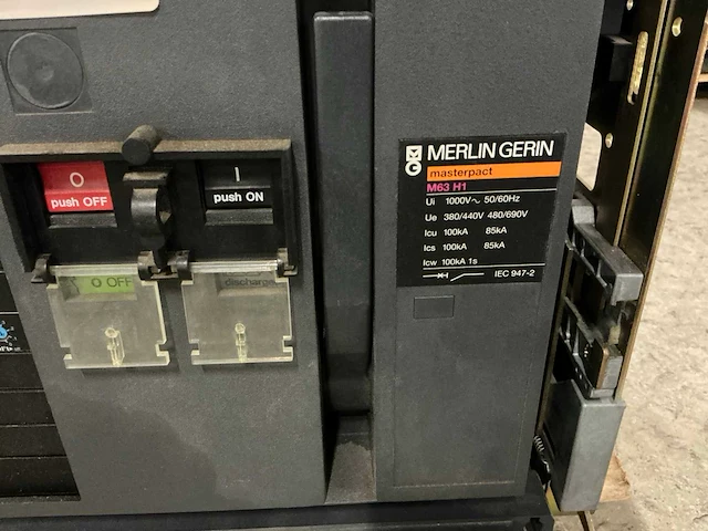 Merlin gerin m63 h1 circuit breaker - afbeelding 4 van  5