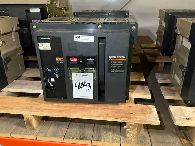Merlin gerin masterpact m16h2 circuit breaker (2x) - afbeelding 2 van  8
