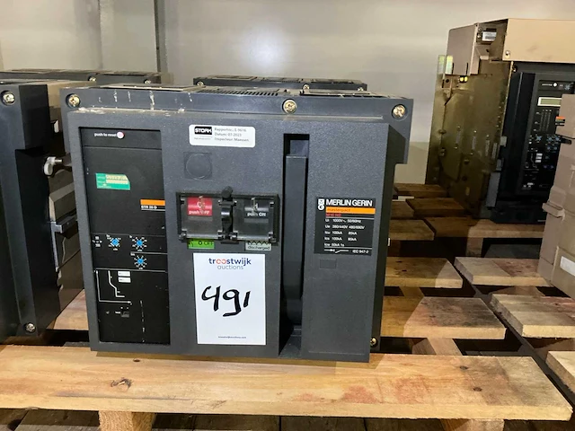 Merlin gerin masterpact m16h2 circuit breaker (2x) - afbeelding 2 van  8
