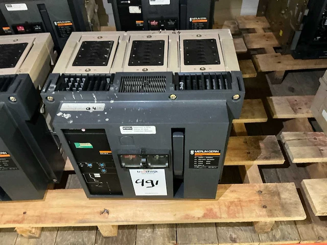 Merlin gerin masterpact m16h2 circuit breaker (2x) - afbeelding 3 van  8