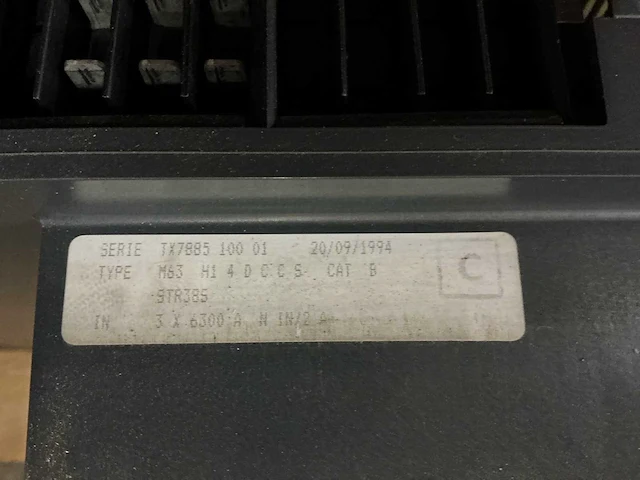 Merlin gerin masterpact m63h1 circuit breaker - afbeelding 7 van  9