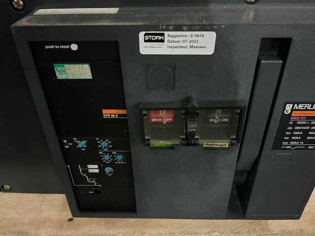 Merlin gerin masterpact m63h1 circuit breaker - afbeelding 8 van  9