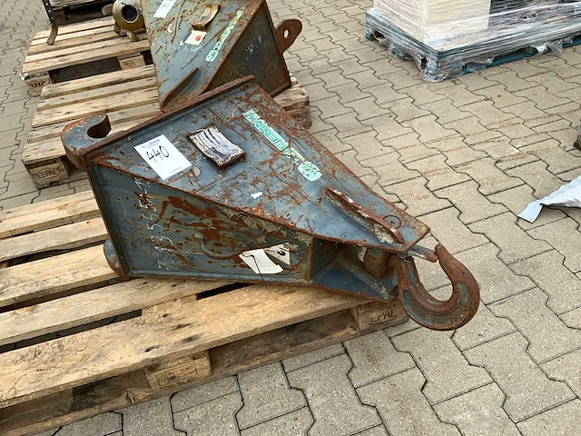 Merlo tre emme gz450.zm2 voorzet hijshaak - afbeelding 1 van  5