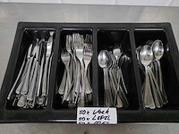 Mes, lepel en vork bestekset (50x) - afbeelding 1 van  4