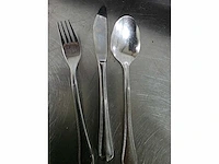 Mes, lepel en vork bestekset (50x) - afbeelding 3 van  4