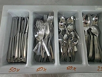 Mes, vork en lepel bestekset (50x) - afbeelding 3 van  6