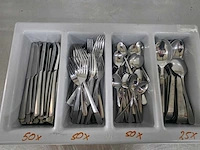 Mes, vork en lepel bestekset (50x) - afbeelding 5 van  6