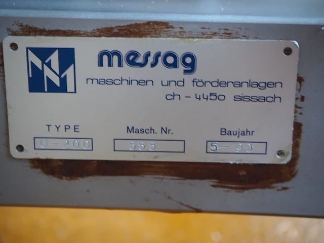 Messag maschinen und förderanlagen - afbeelding 9 van  9