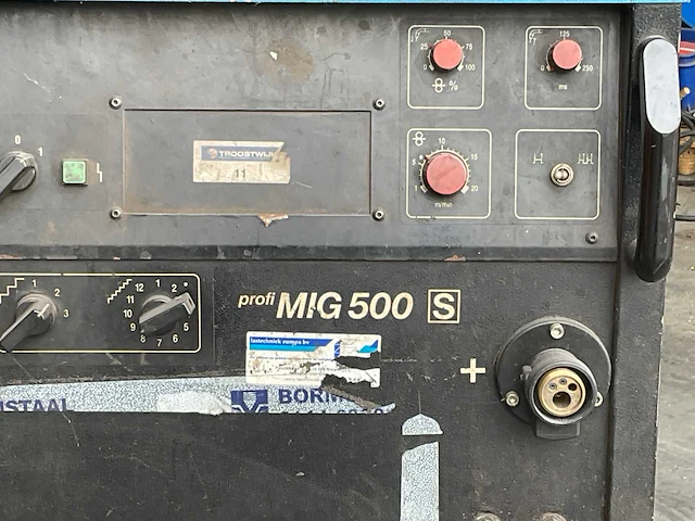 Messer griesheim mig500 lasapparaat - afbeelding 7 van  9