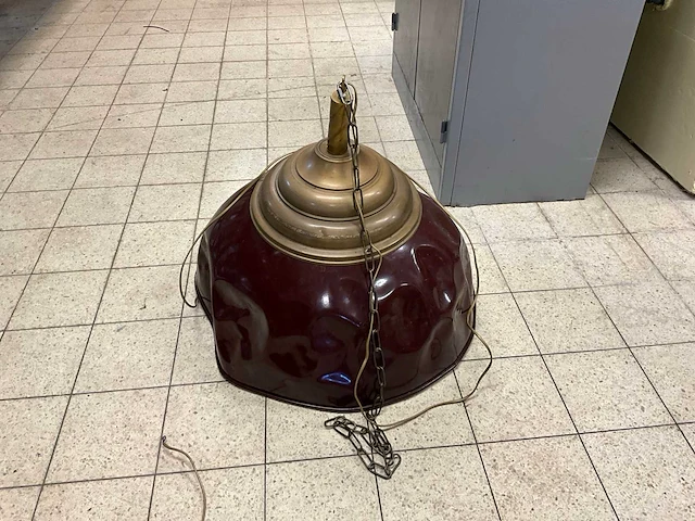 Messing hanglamp (2x) - afbeelding 3 van  6