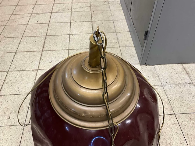 Messing hanglamp (2x) - afbeelding 4 van  6